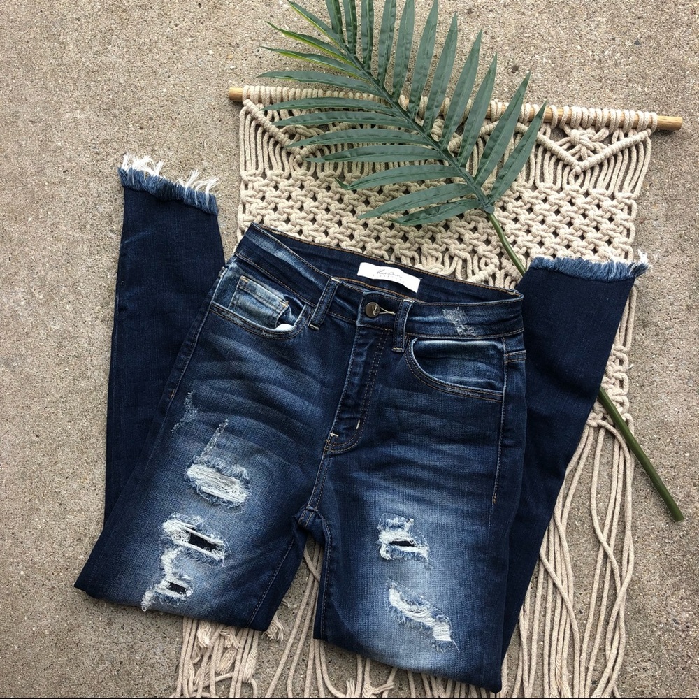 Kancan Signature Distressed Jeans Size 25